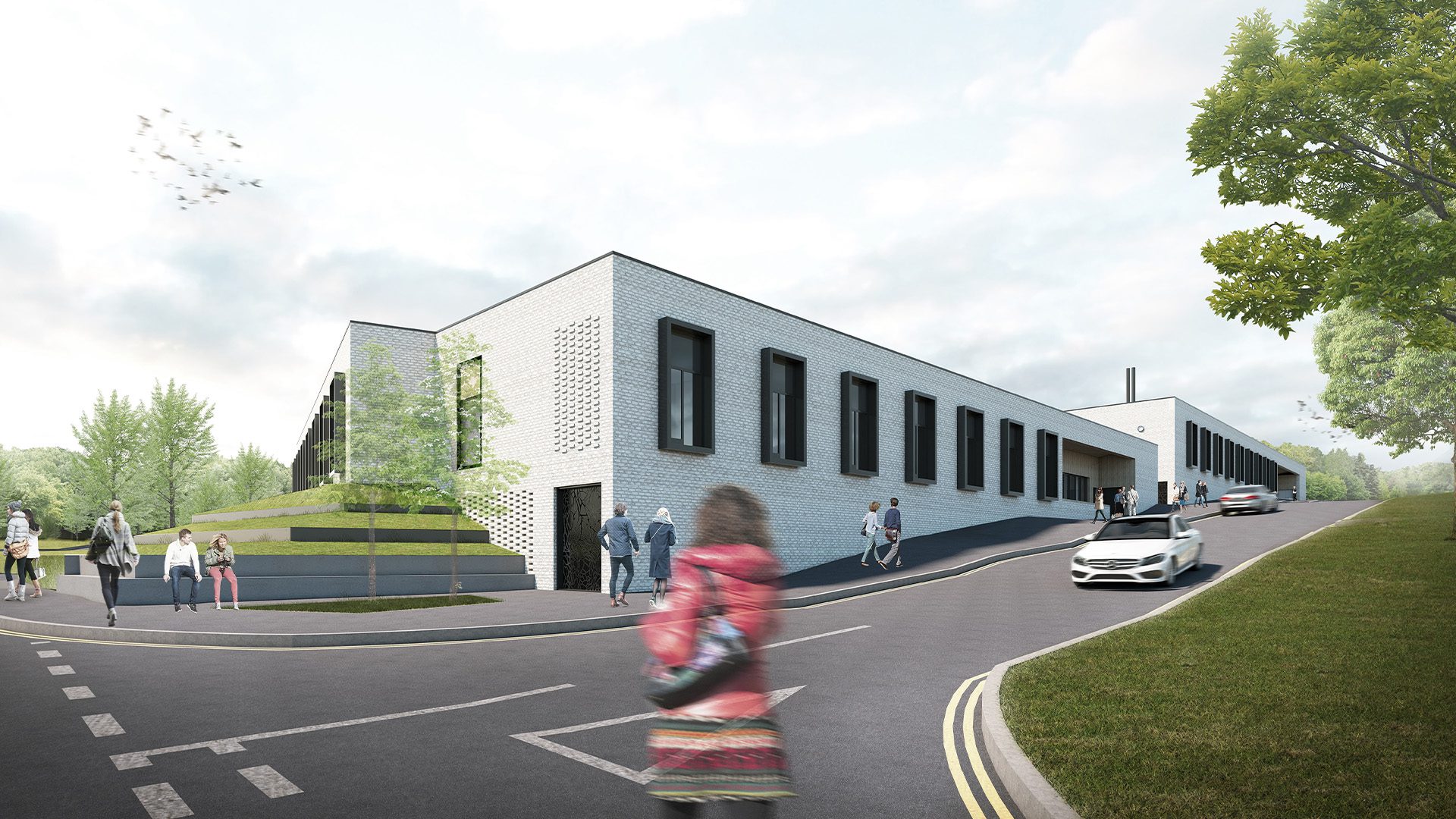 Stobhill Mental Health Estate Healthcare Architecture Keppie Design