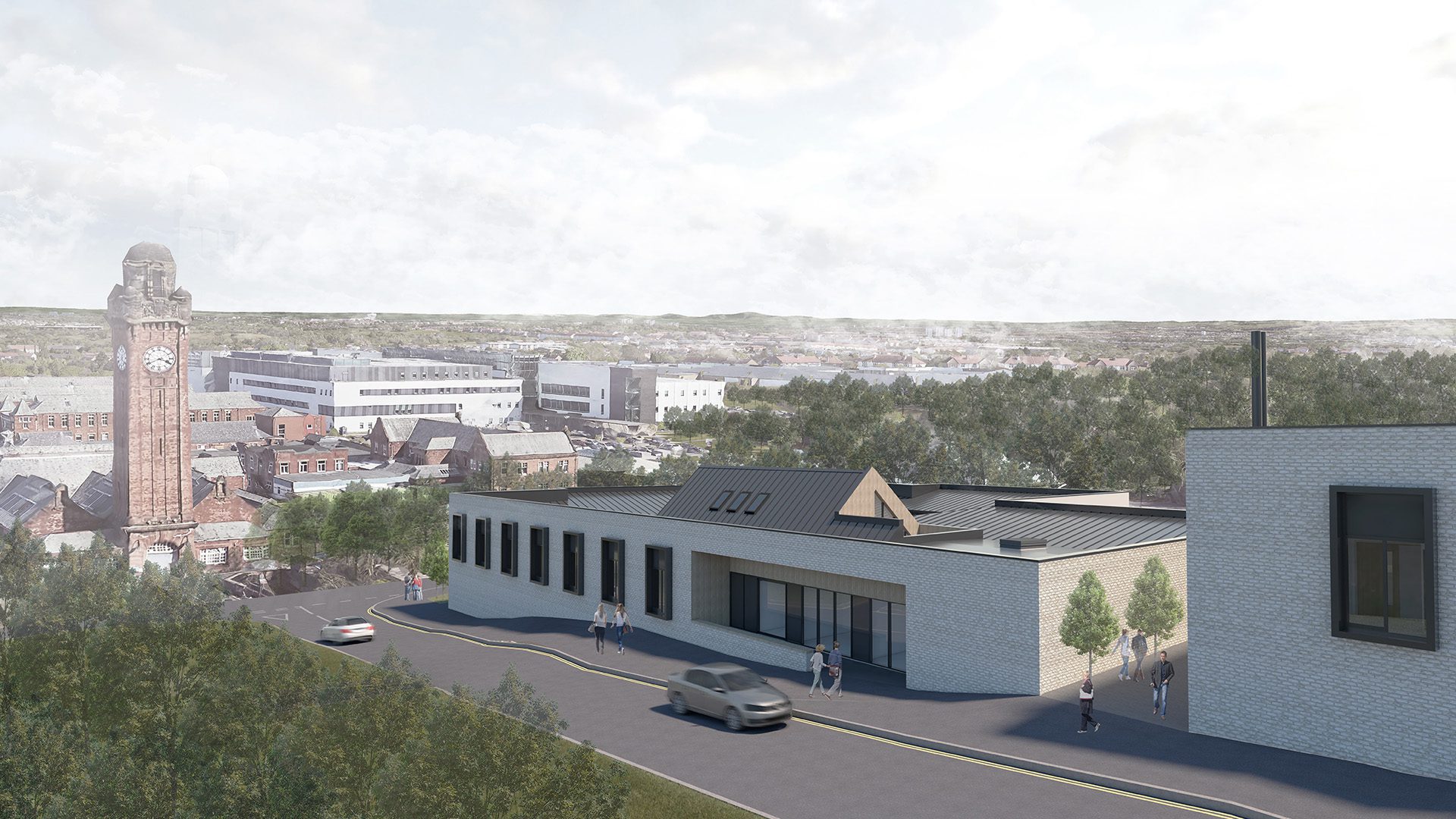 Stobhill Mental Health Estate Healthcare Architecture Keppie Design