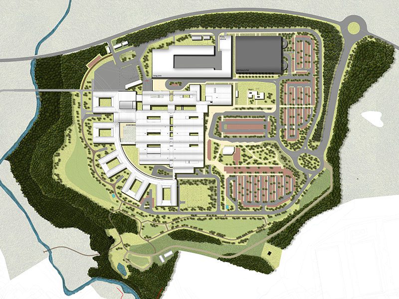 Monklands Hospital Site