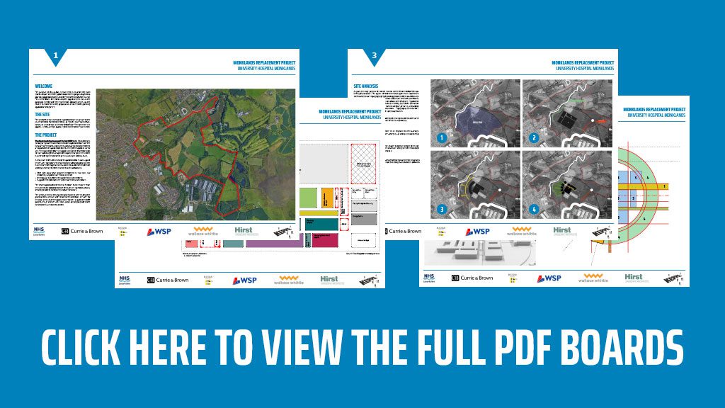 Monklands Public Consultation Boards Preview