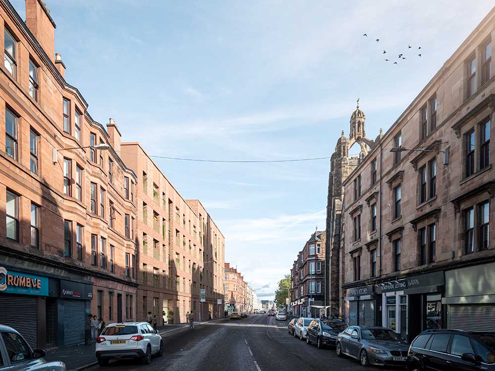 Queens Garage Pollokshaws Road View