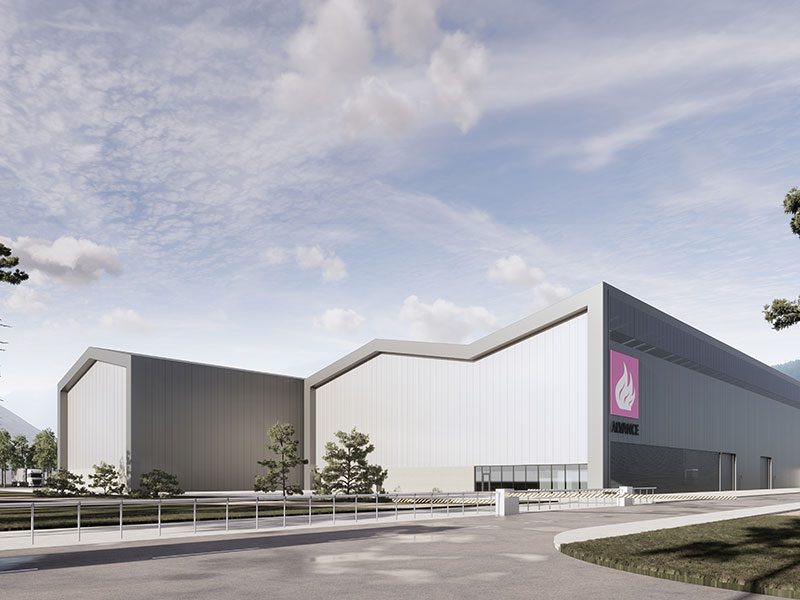 Recycling & Billet Casting Facility view 1