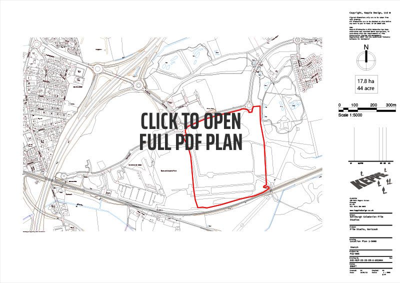 Film Studio Site Plan PDF Preview