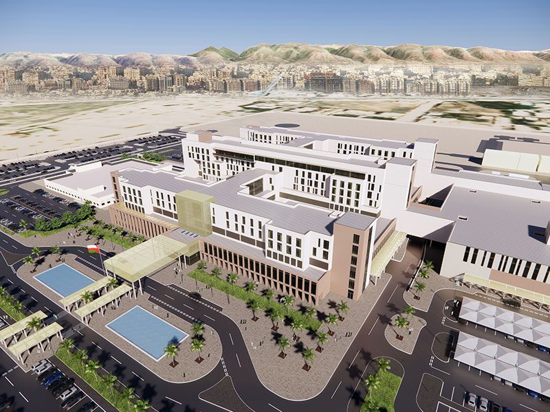 Sultan Qaboos Hospital_Salalah View 02