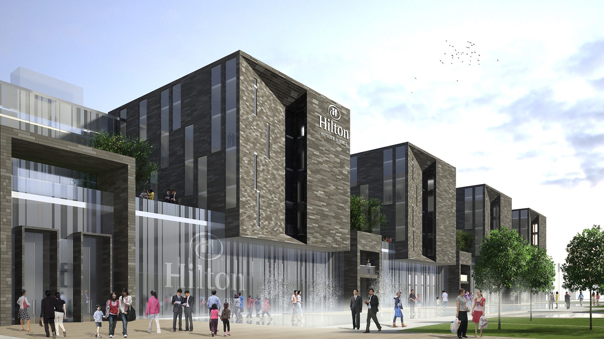 Tangshan Hot Spring Masterplan, Nanjing China