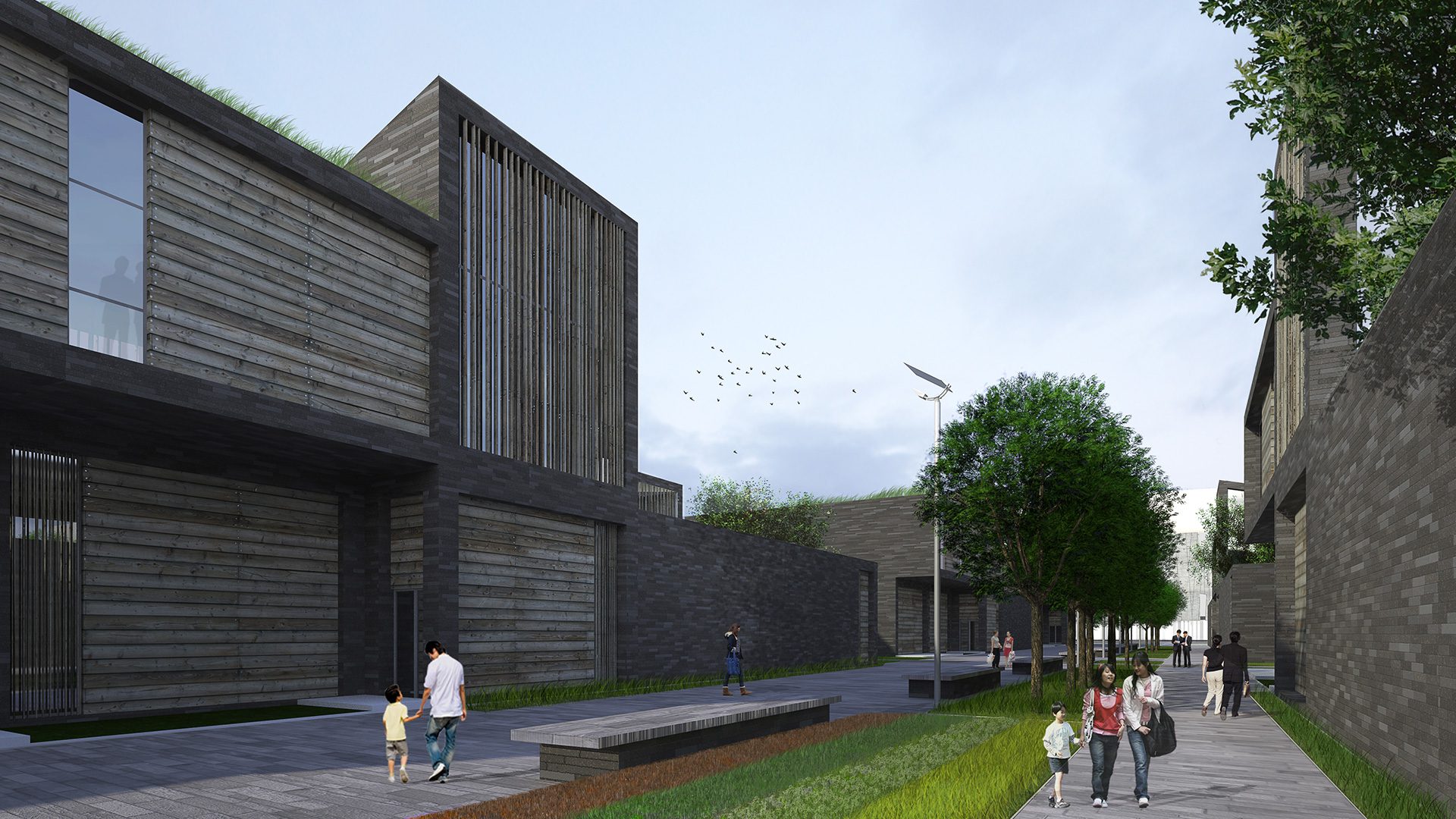 Tangshan Hot Spring Masterplan, Nanjing China